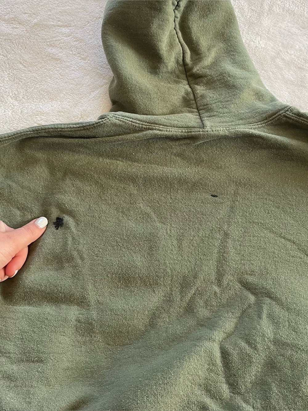 Backwoods Military Green Hoodie size small - Picture 6 of 11